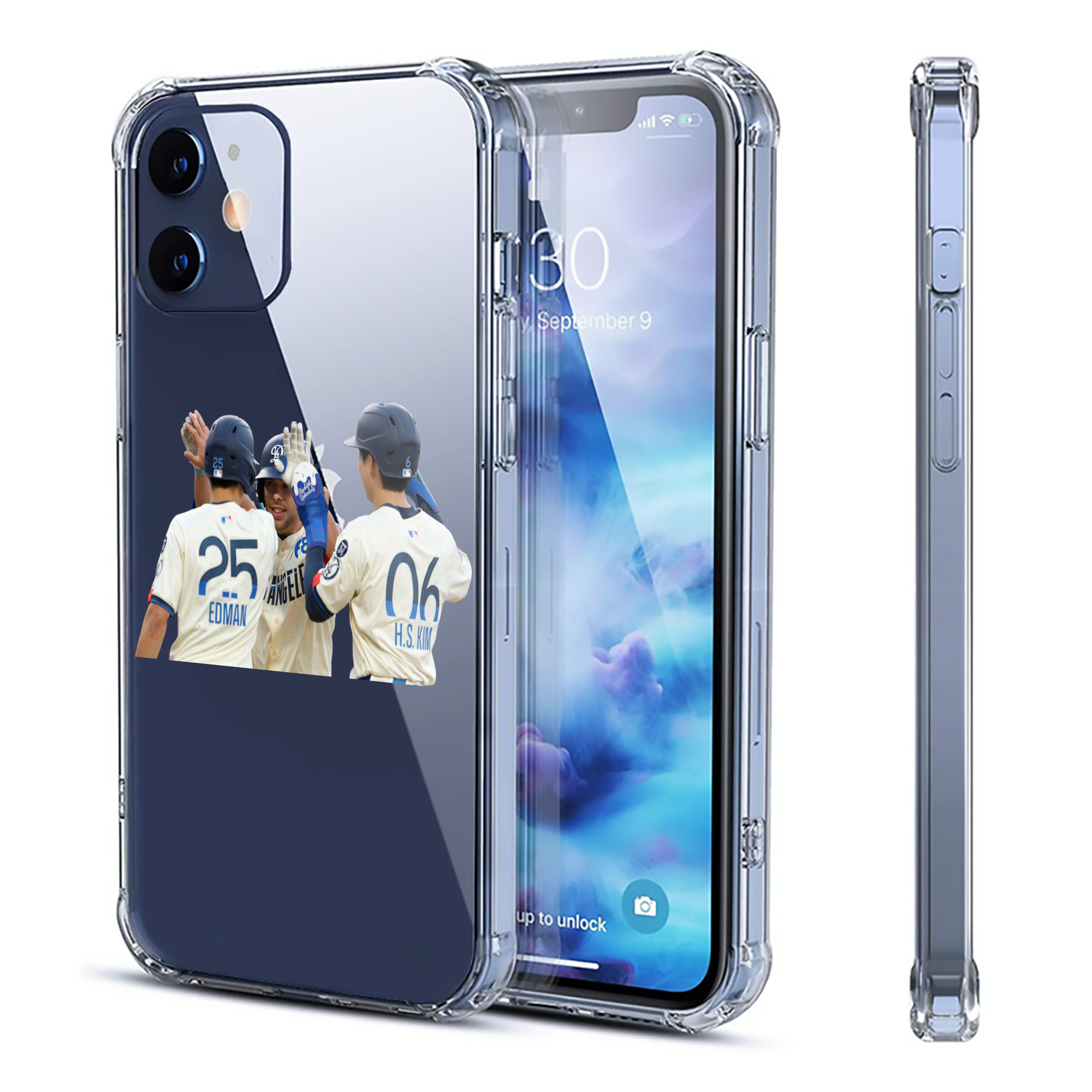  Clear IPhone 12 Case – Soft TPU With UV Print – Enhanced Drop Protection, Precise Fit, Anti-Fingerprint, Customizable Design, Scratch-Resistant, Yellow-Resistant